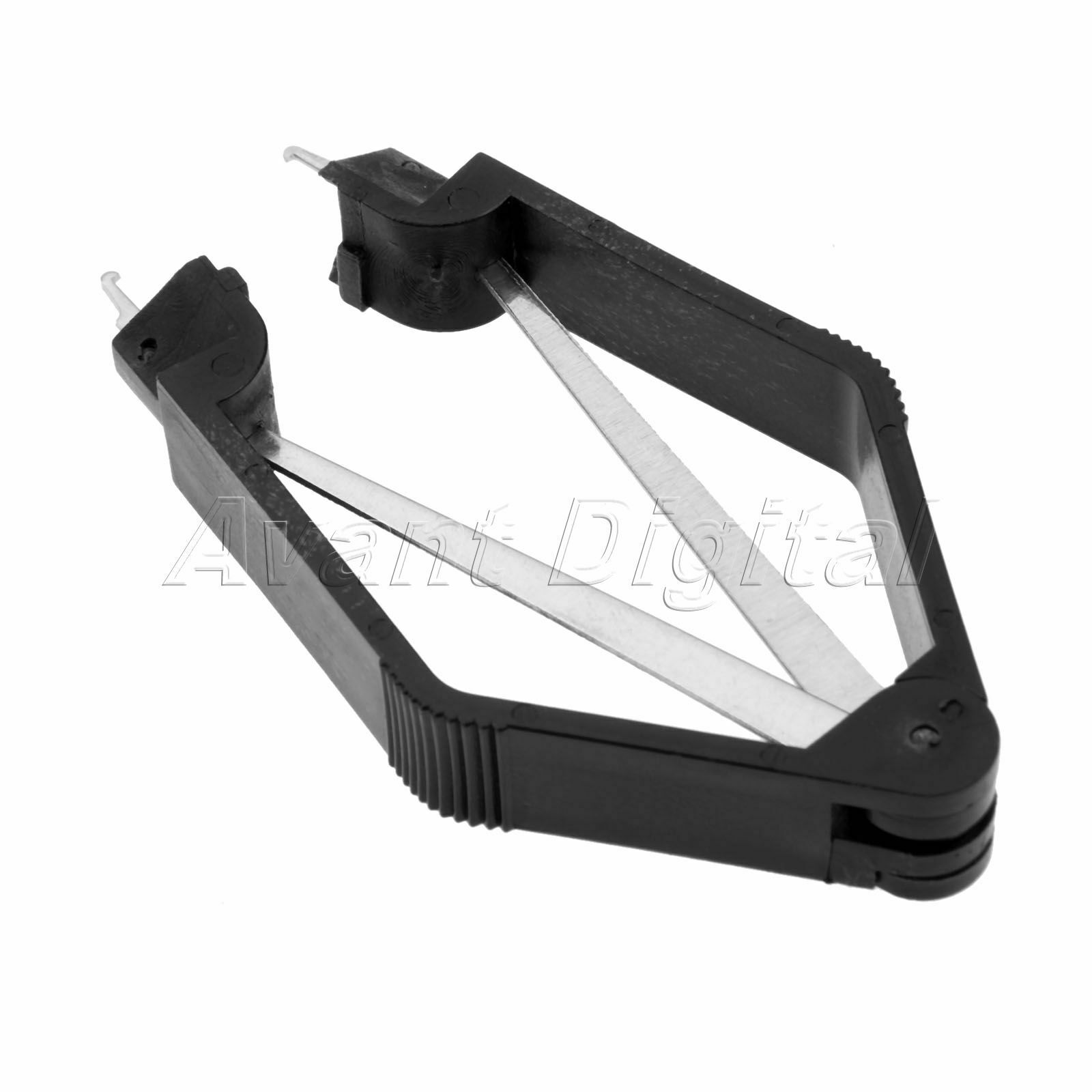 Electronics Puller Tweezers PLCC IC Chip Circuit Board Remover Extractor Plier