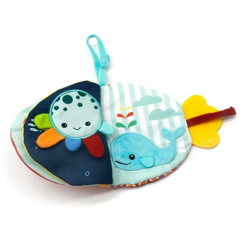 Creative Small Fish Cloth Book Cartoon Sea Animals Baby Early Education Gift