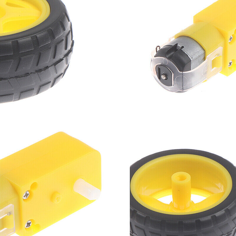 2 *TT motors + 2 *wheels Gear motor with the wheel for Arduino Smart Car .l8