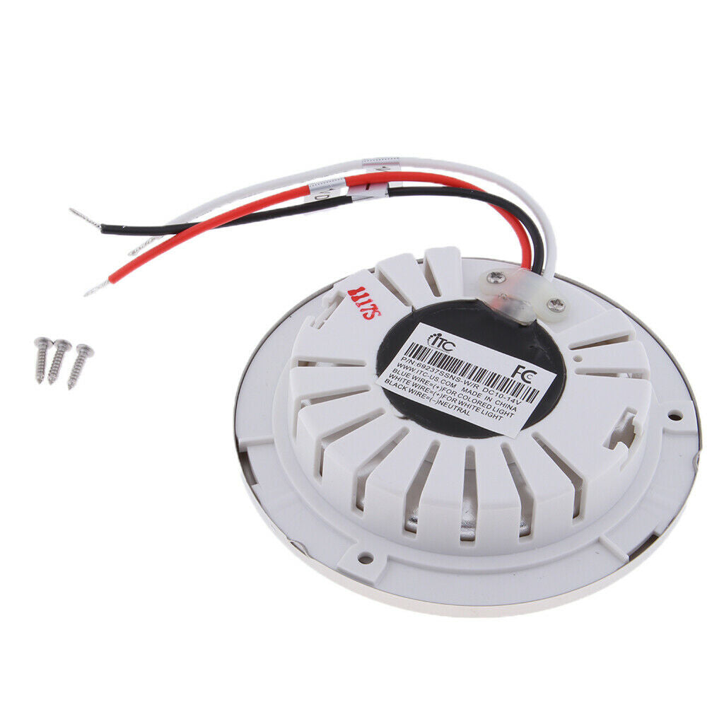4.75" RV Marine Yacht Interior Ceiling Dome LED Light 12V 6W/2W