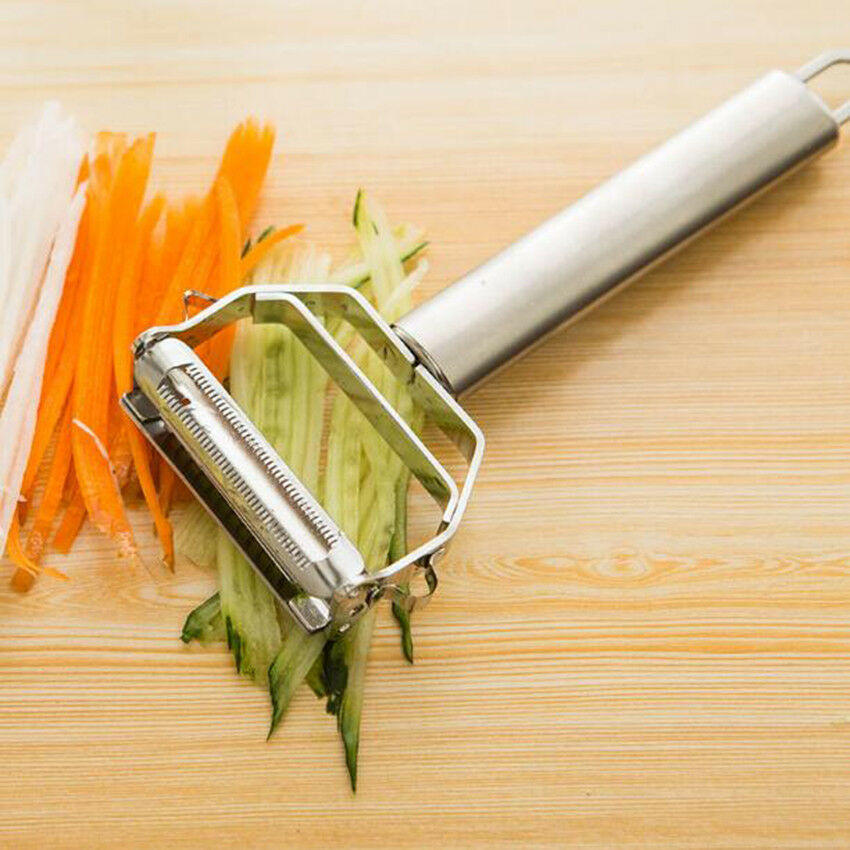 Multifunction Stainless Steel Julienne Vegetable Peeler Grater Kitchen Tool