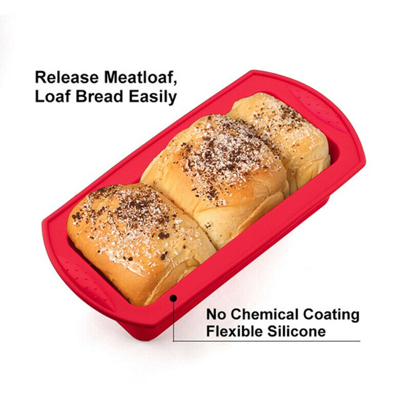 Silicone mold DIY Cold Processing Soap Cake Toast Toast Rectangular To.l8