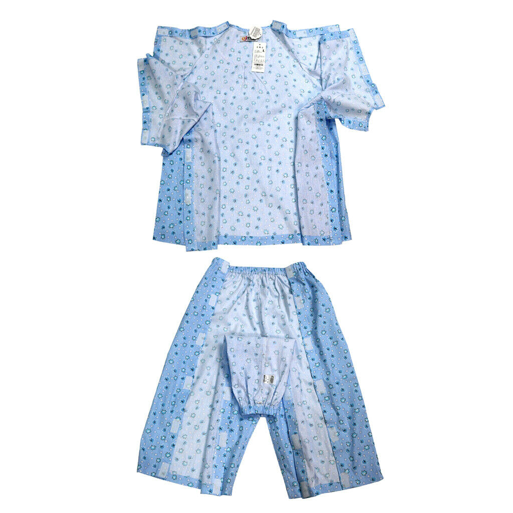 1 Suit Cotton Patient Clothes Nursing Clothes  Pajamas Clothing M