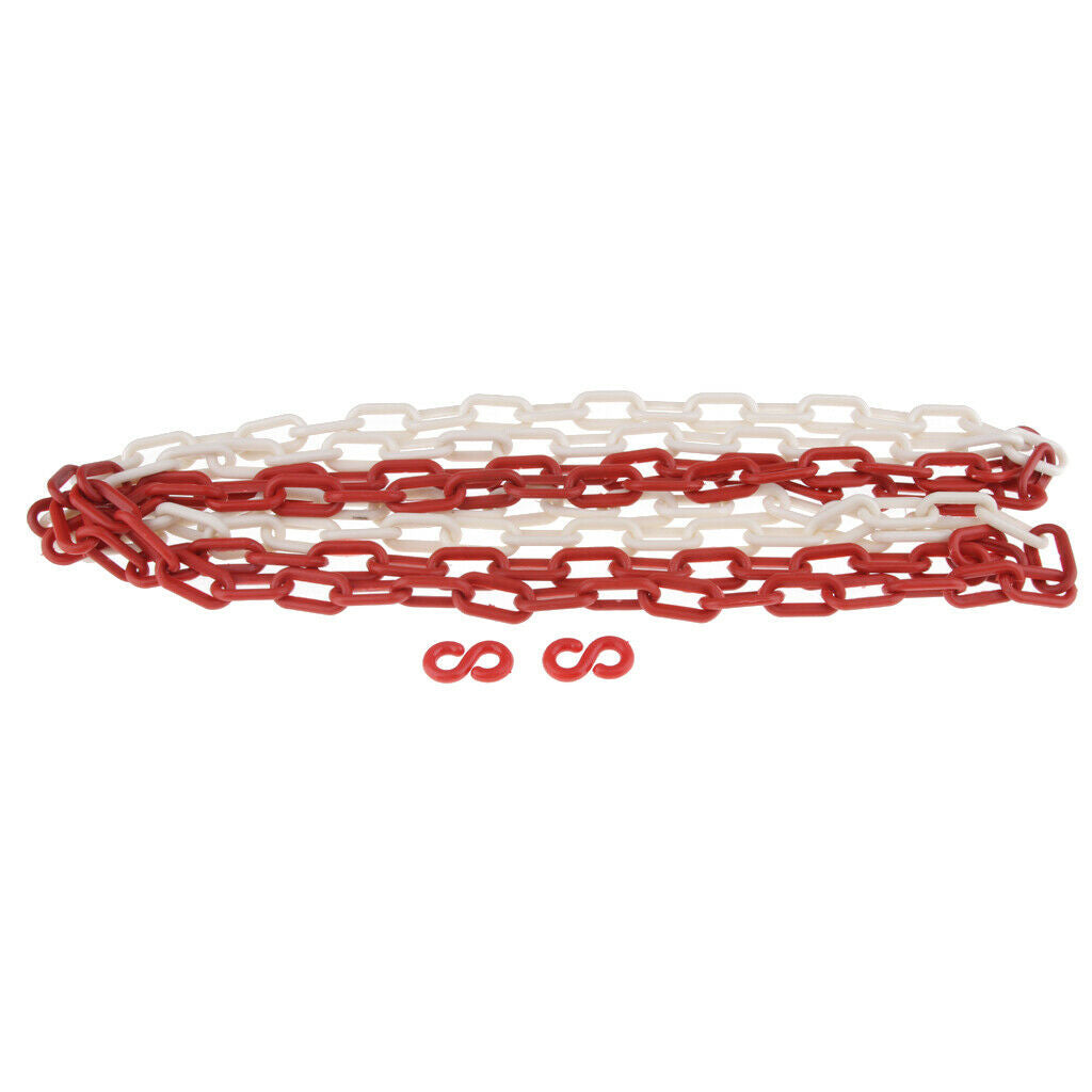 Plastic Chain 3.8m Commercial Safety Barrier for Crowd Control Queue Line Red +