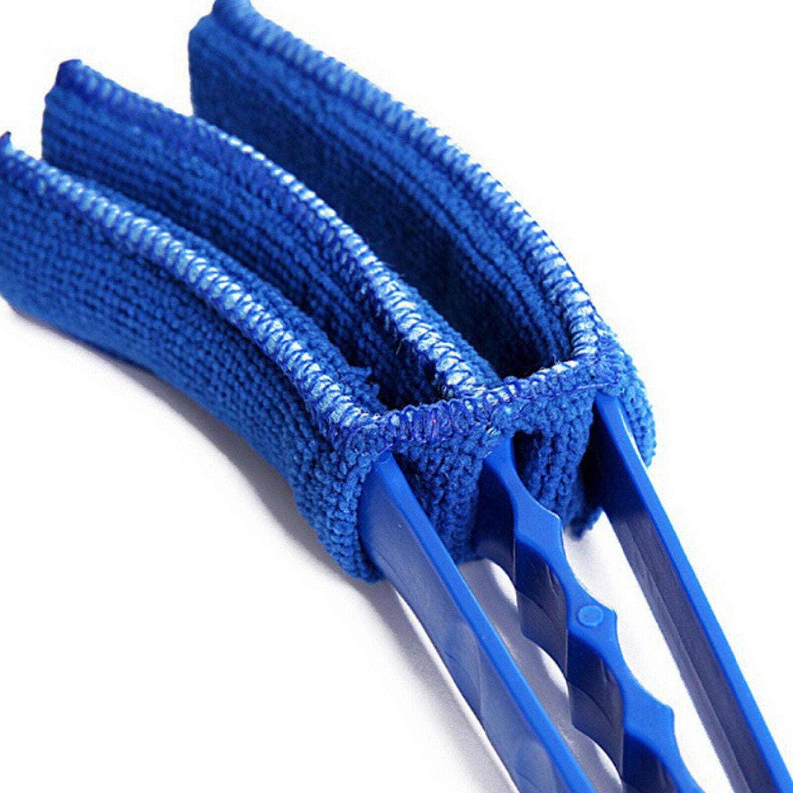 Window Blinds Brush Dust Cleaner Washable Micro Fibre Sleeve Blue