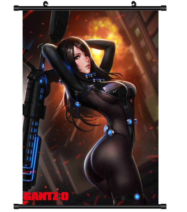 4345 GANTZ Shimohira Reika anime manga Home Decor Poster Wall Scroll
