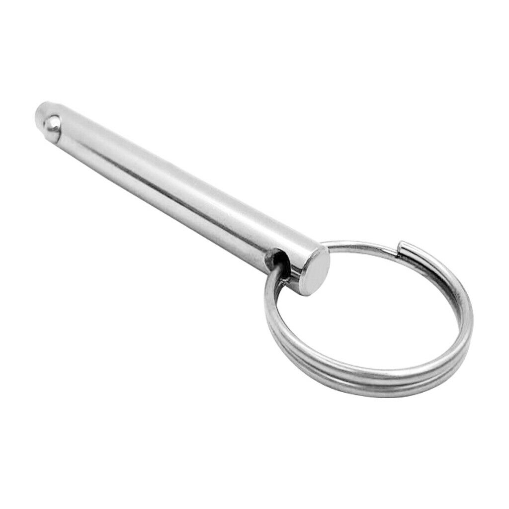 Stainless Steel Boat Bimini Top Deck Quick Release Ball Pin 5/16" 76MM