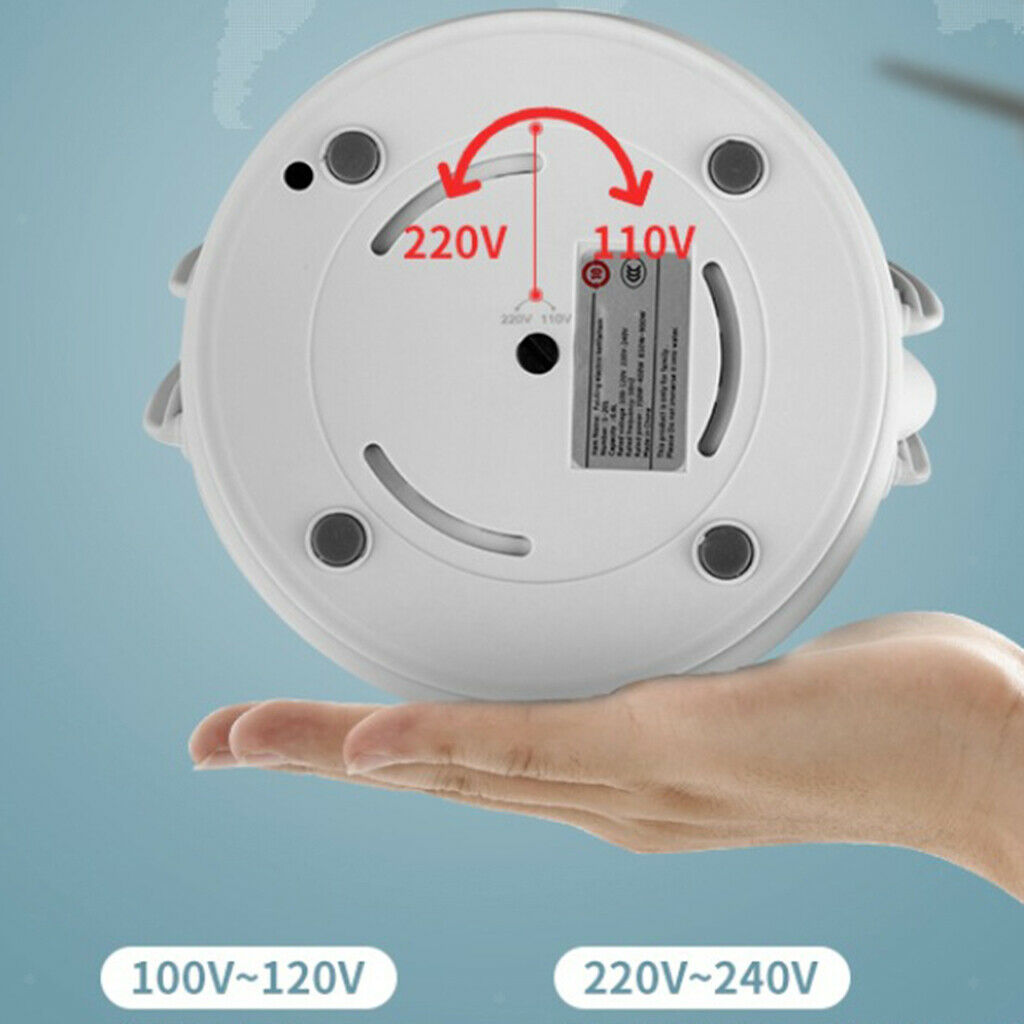 Silicone Electric Hotpot Kettle Dual Voltage for Camping Gifts for Families