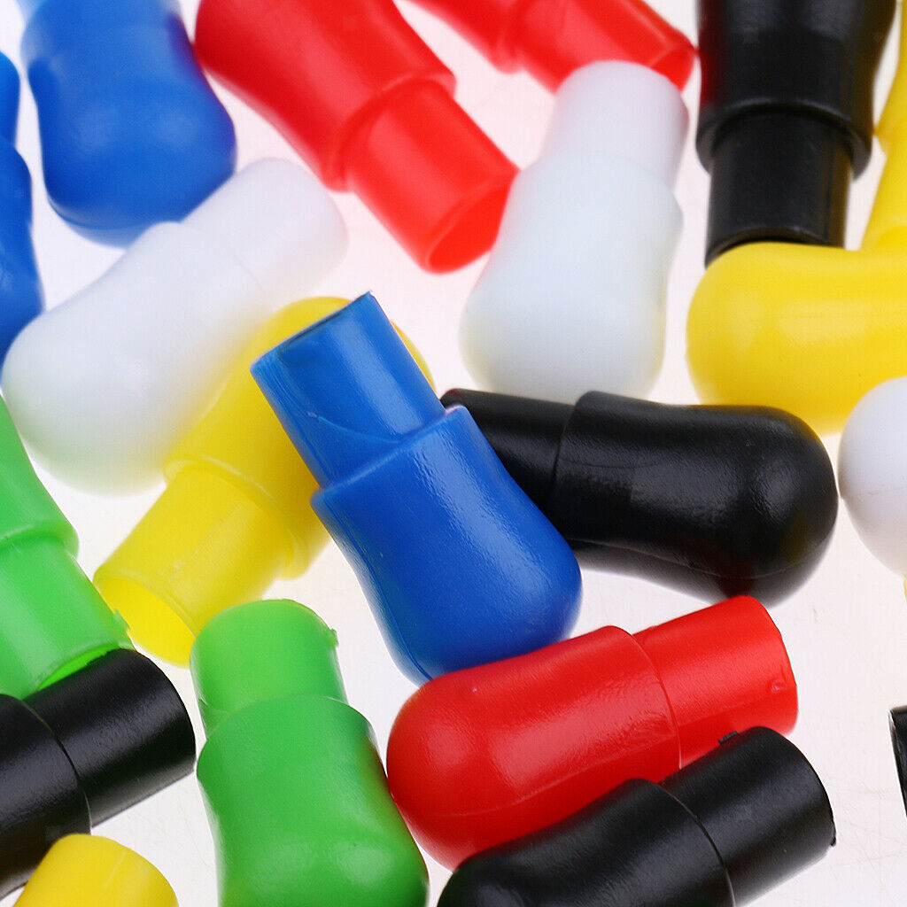 Lot 60 Multi-color Hexagon Plastic Chinese Checkers Replacement Pegs