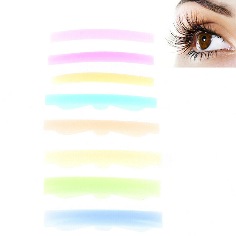 8Pairs Eyelash Perming Pad Silicone Lifting Perming Curler Lash Lift Shield P SJ