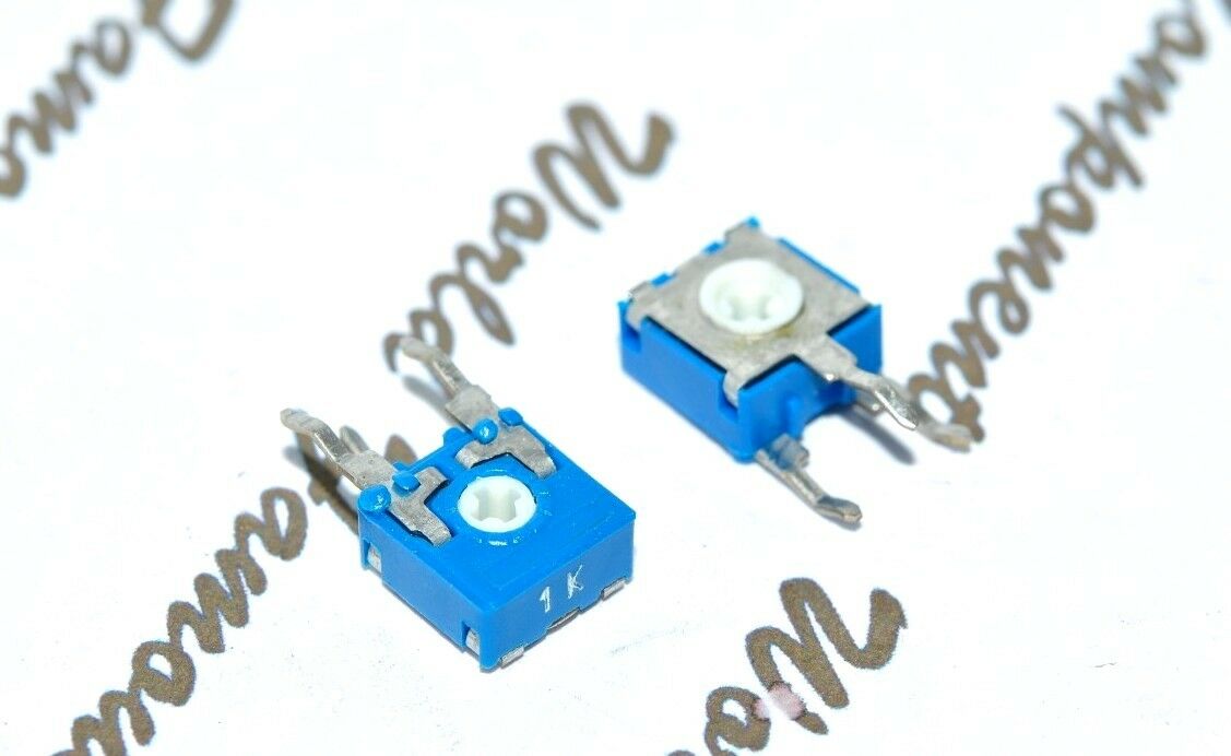 10PCS-ACP CA6 X H2.5 1K Type A Trimmer Potentiometer 6mm - CA6XH2.5-1KA