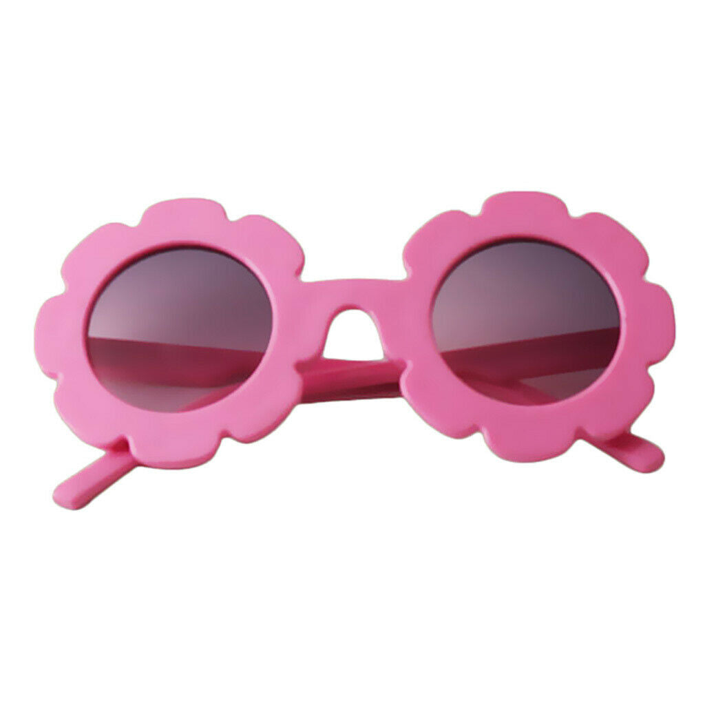 Pairs of 3 Fashion Baby Kids Flower Round Sunglasses Toddler Infant Goggles