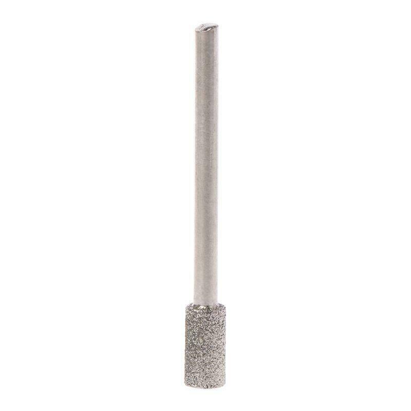 5PCS Diamond Coated Cylindrical Burr 5mm Chainsaw Sharpener Stone File Grinding
