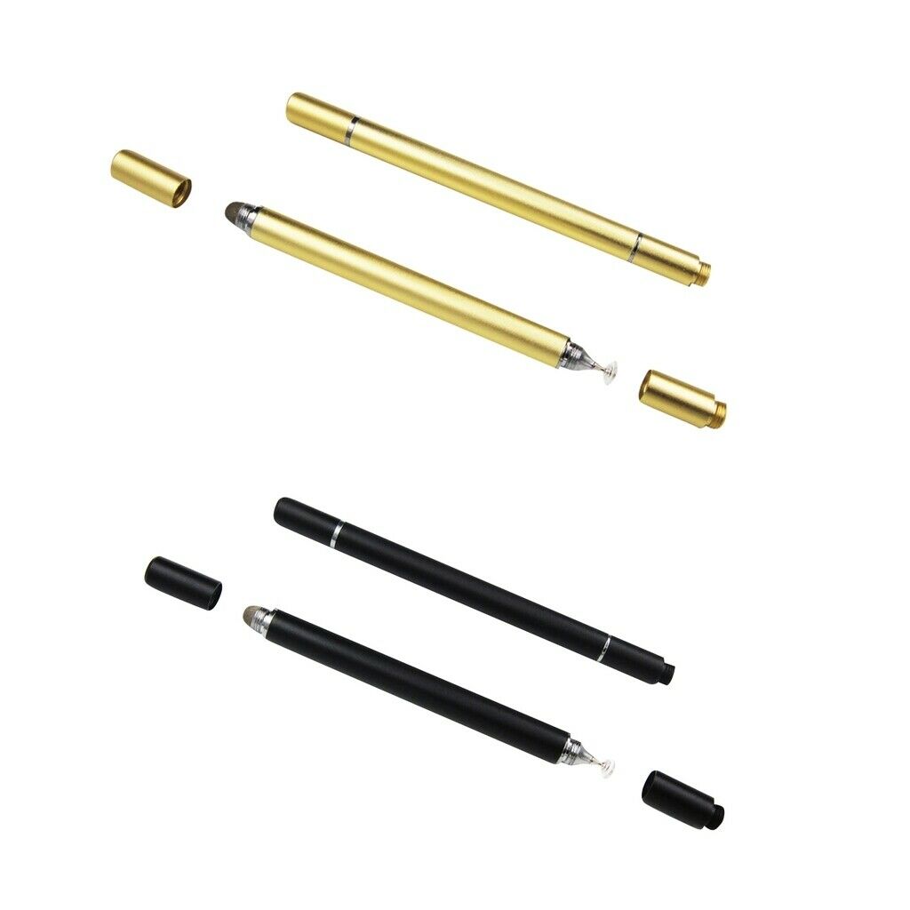 2 in 1 Metal Stylus Screen Touch Pen for / IPad/ Tablet X2Pack