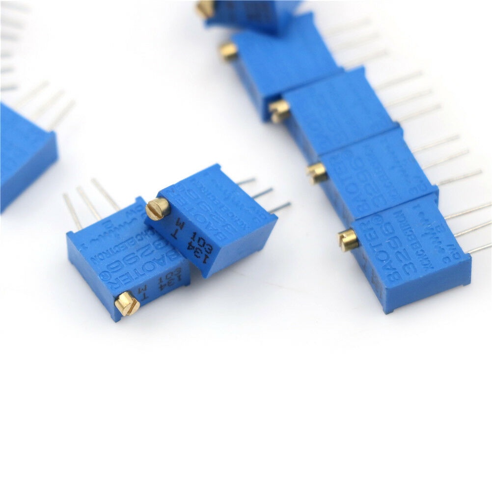 10pcs Blue 103 10K ohm 3296W Trim Pot Trimmer Potentiomete.l8