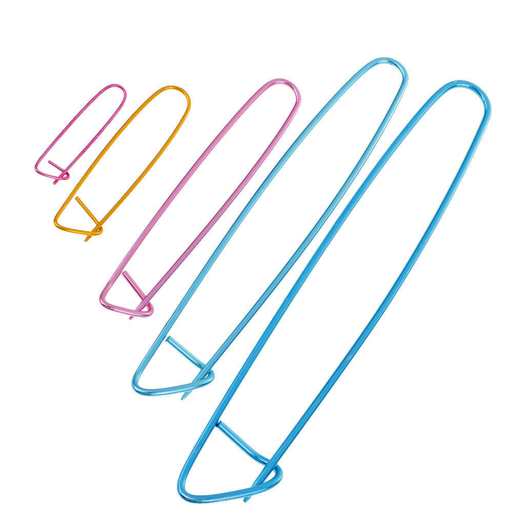 5pcs Aluminum Handcraft Crochet Hook Needles Knitting Safety Pins Tools DIY