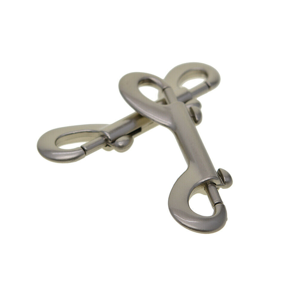 6x Double Ended Carabiners - Designed for Farm, Horse And Garage Use