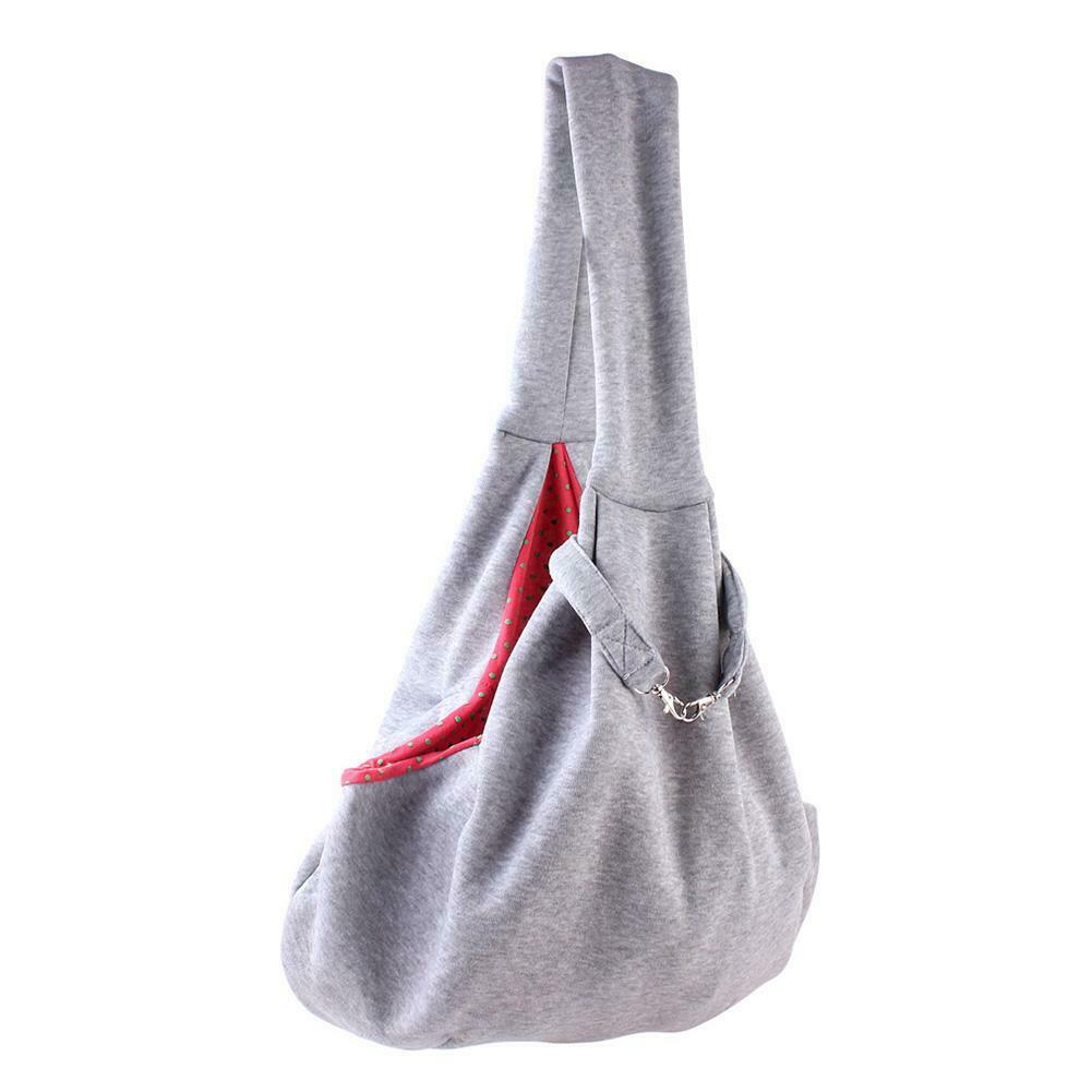 Hands-Free Dog Cat Sling Bag Portable Outdoor Pet Carrier Shoulder Pouch C#P5