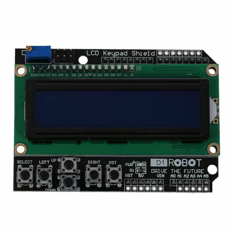 Keypad Shield Board Blue Backlight for Arduino Robot LCD 1602 1280 2560 B2J8J8