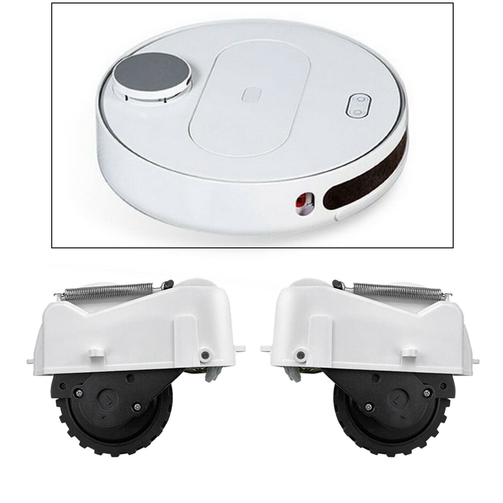 Vacuums Wheels for 360 S6 Robotic Vacuum Part Replacement Accessory White