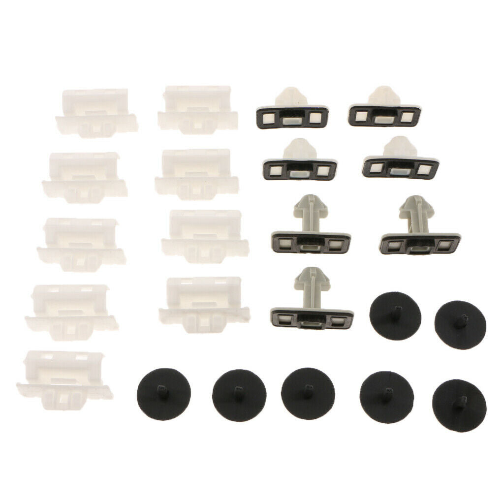 23 Pack Exterior Trim Moulding & Rocker Moulding Clips 4G0898909 for Audi