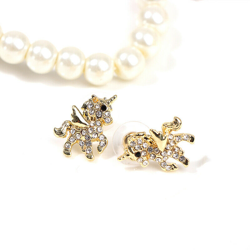 Fashion Cute Crystal Stud Earring For Women Exquisite Wedding Jewelry Gif.l8