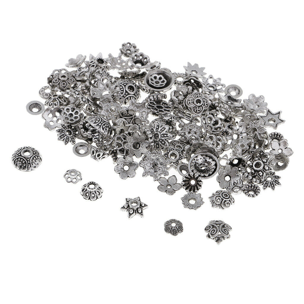 150 pcs Alloy Bead   10/5mm Flower Bead   DIY Jewellery Making Finding