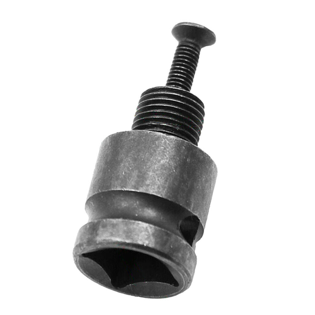 2pcs 1/2 Drill Chuck Adaptor Tools for Impact Wrench Conversion with Screw
