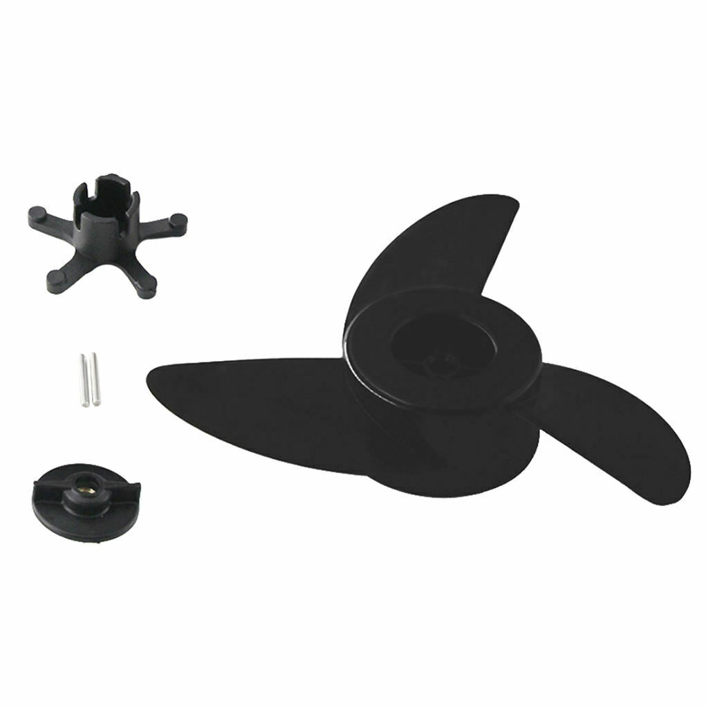 2 Pieces Kayak Propeller Fishing Boat Prop Blades Outboard Accessories