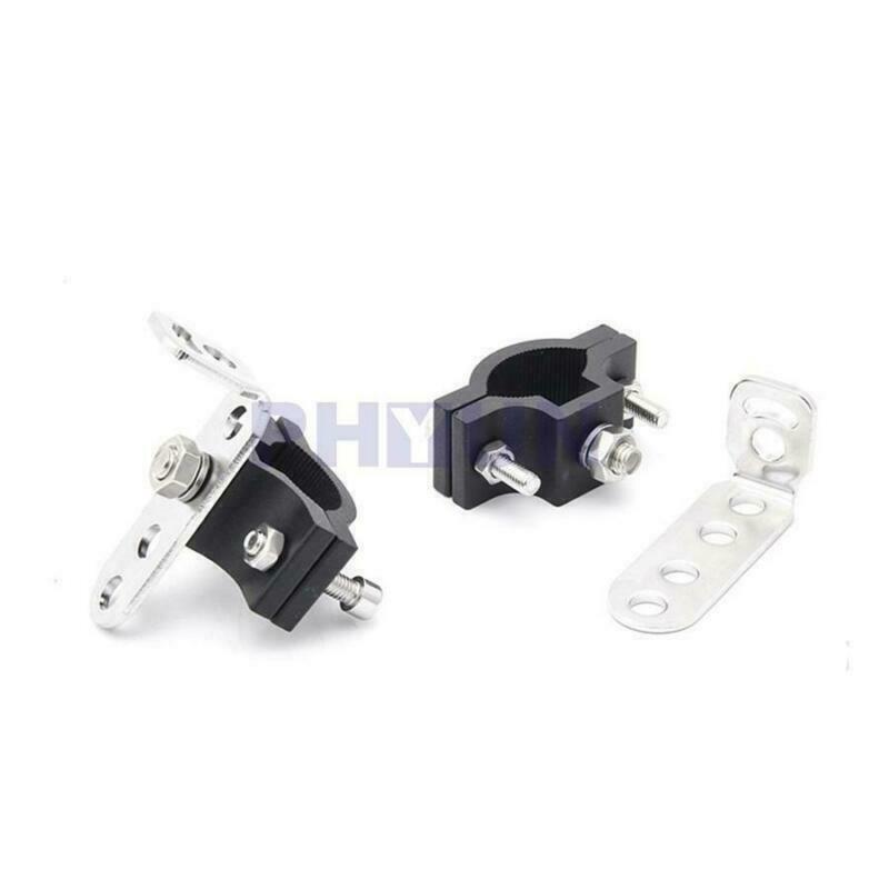 2PCS Adjustable Fork Clamp Bracket Holder For Motorcycle 20mm-29mm Fork Tubes