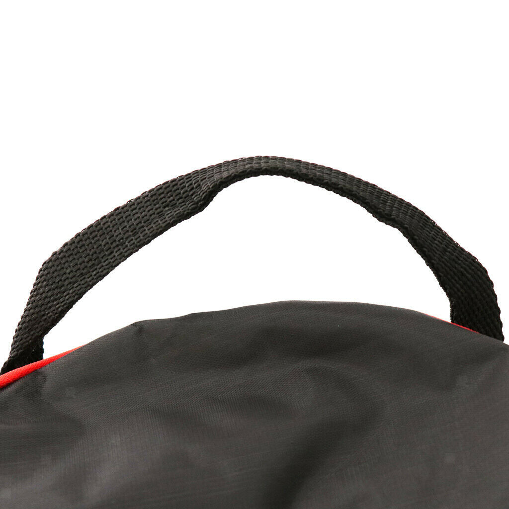 Black Padded Djembe Drum Carry Case Gig Bag for Percussion Instrument Parts
