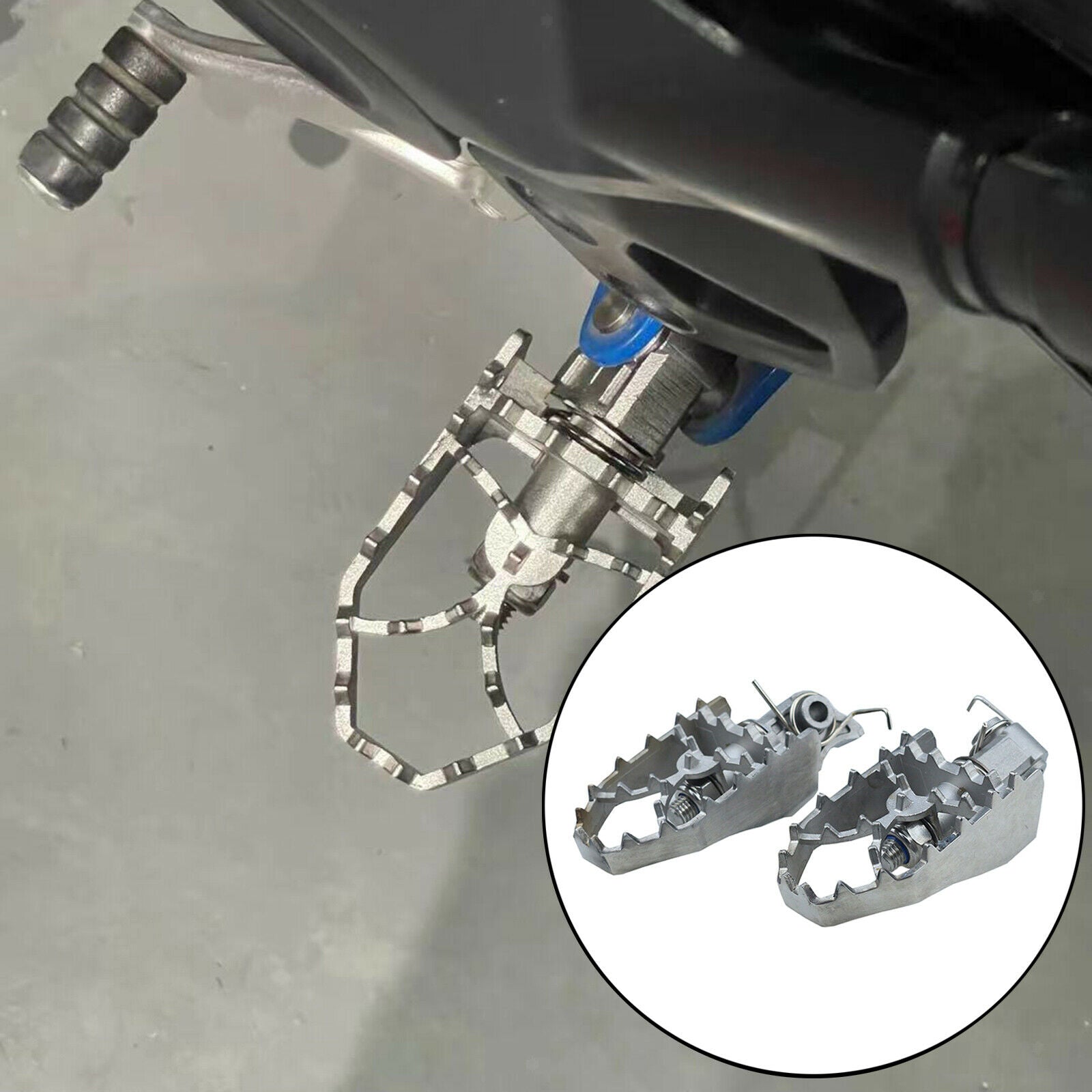 Front Footrests Foot Peg for BMW R1200GS R1250GS F850GS Adjustable