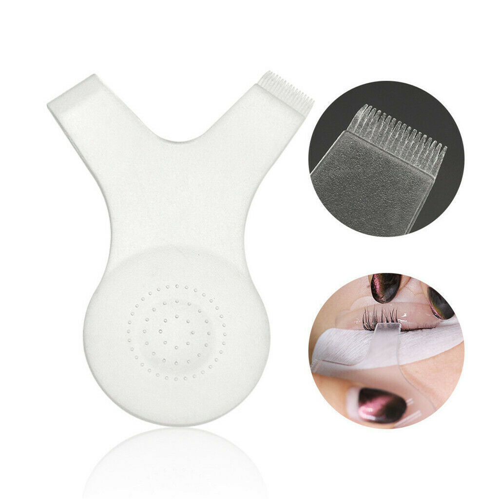 10pcs Eyelashes Eyelash Lifting Car Lift Perm Y Comb Separating Tool Brush