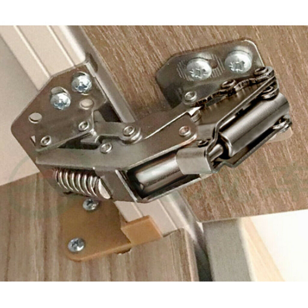 Cabinet Hinges, 90 Degree Soft Closing Full Overlay Door Hinge ,Stainless Steel