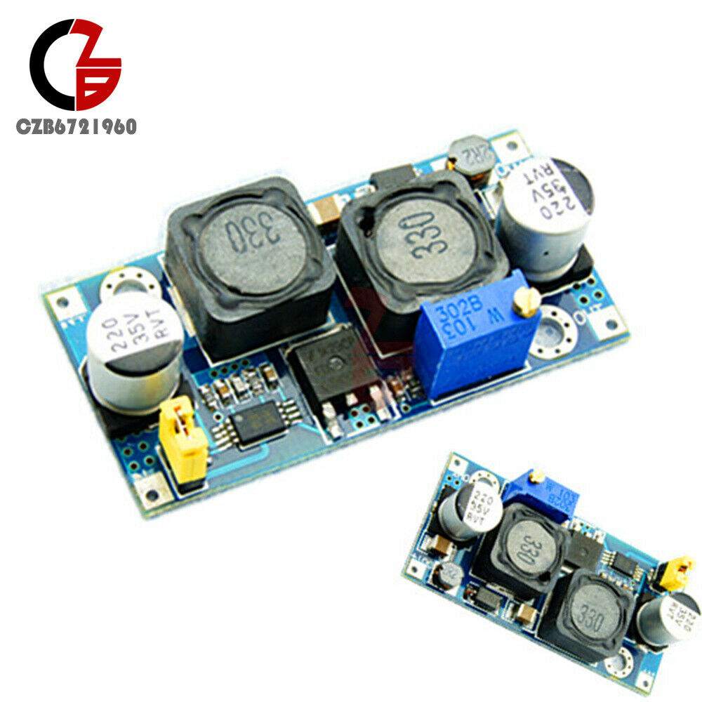 Auto DC 25W 3-15V to 0.5-30V Boost Buck Converter Solar Charge Voltage Regulator