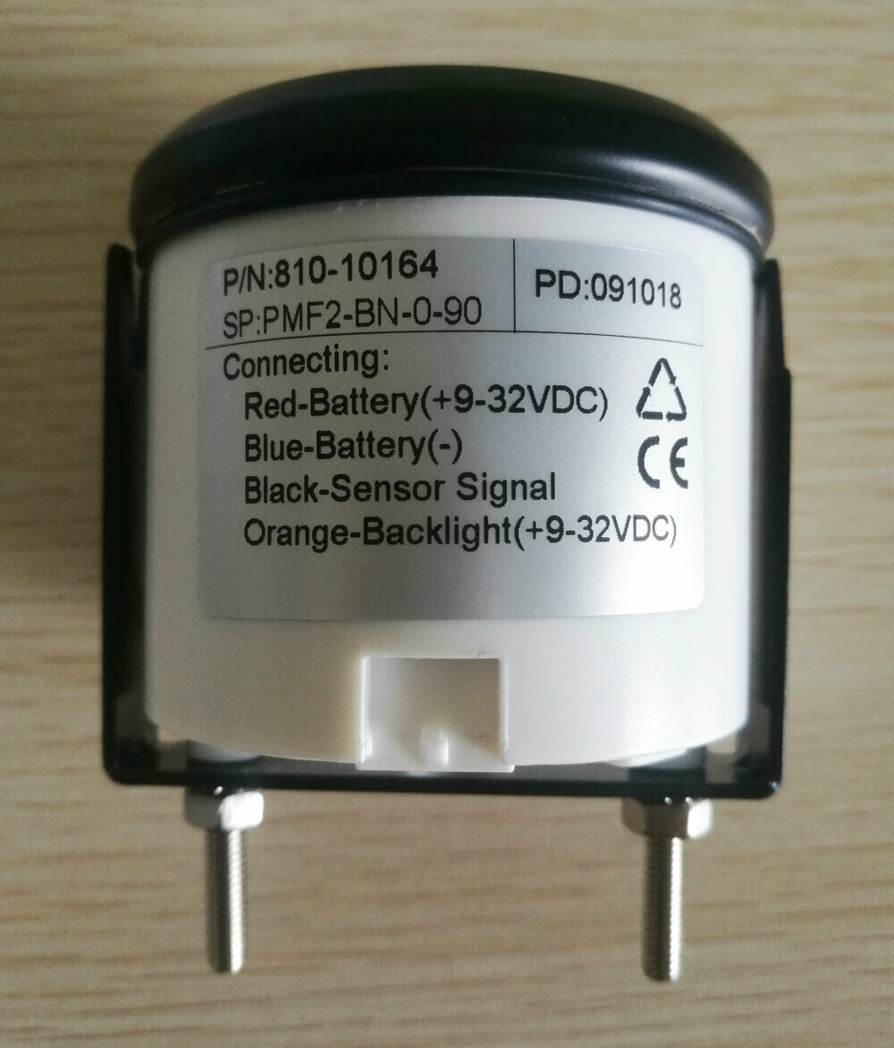 Black Fuel Level Gauge With 6.5inch Sender 0-90ohm 9-32V For Car Boat Motorcycle