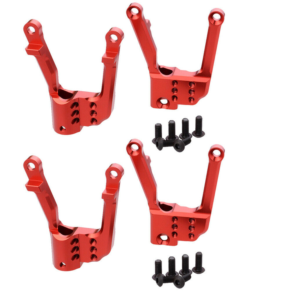 4pcs Aluminum Alloy Rear Shock Tower AXIAL SCX10 II 90046 90047 RC Car Parts