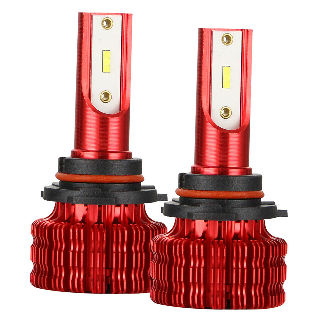1 Pair Super Bright Auto Truck CSP Chip LED Headlight Bulbs 9005 360 Degree