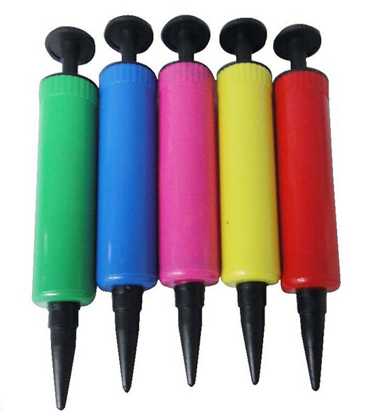 Plastic Manual Balloon Pump Inflator for Party Decor Air Pillow RandomColo.l8