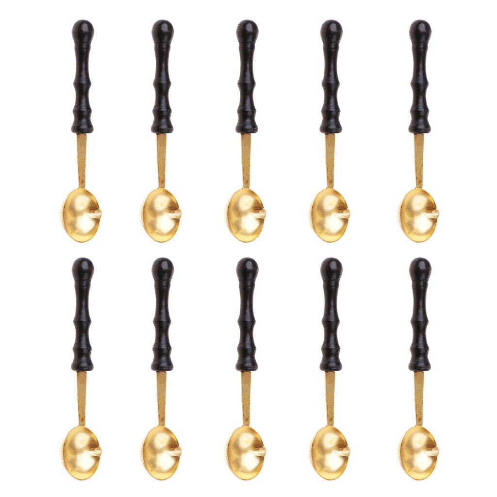 10x Traditional Wax Sealing Stamp Letter Melting Candle Seal Envelope Spoon