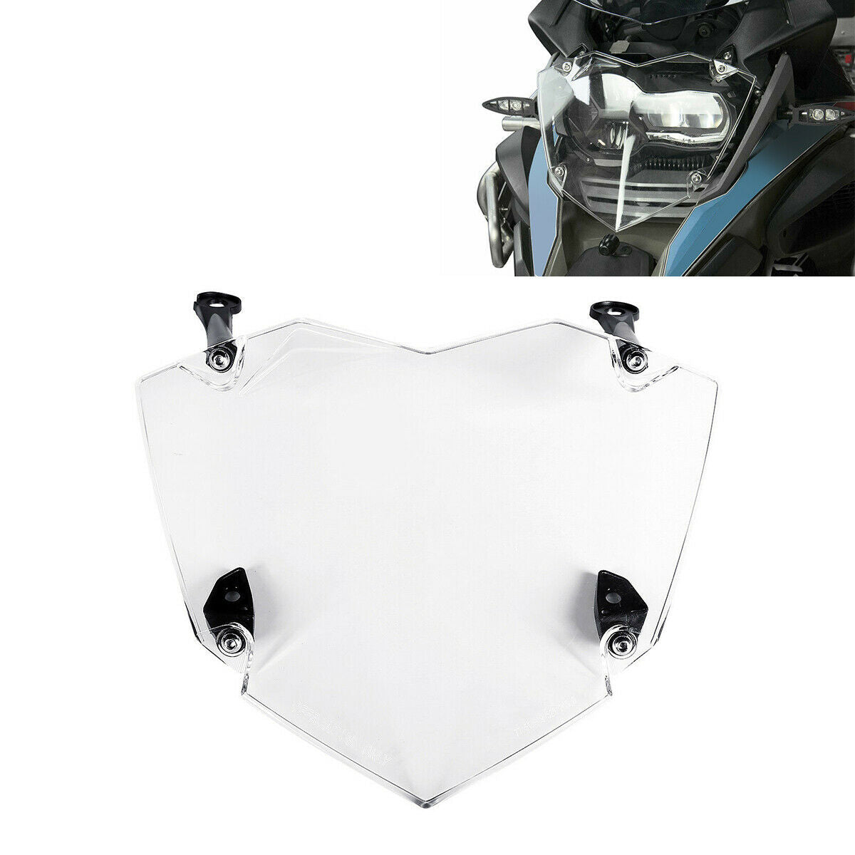 Front Headlight Guard Cover Lens Protector Fit For BMW R1200GS WC 2013-2017