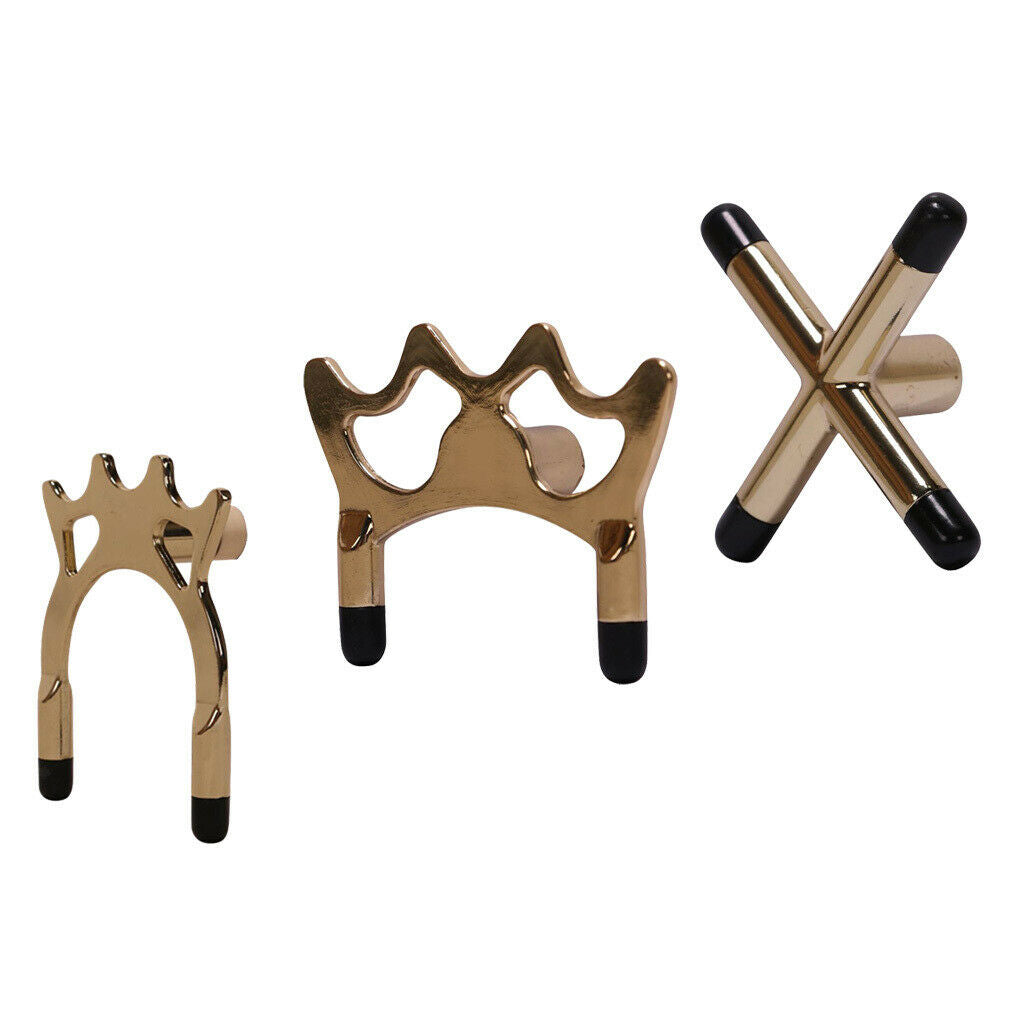 3 Pieces Billiard Snooker Pool Cue Bridge Head Including 3 Styles