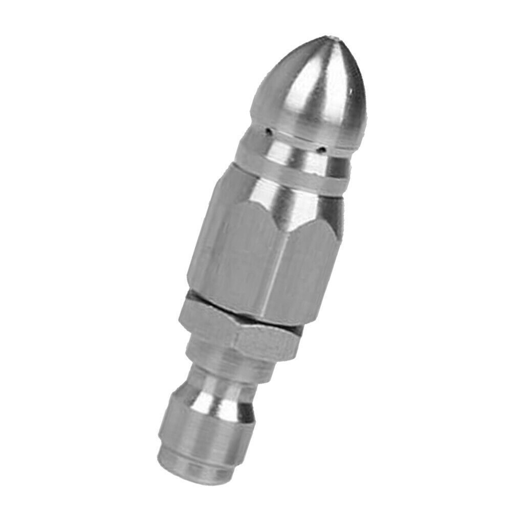 1/4inch High Pressure Sewer Jetter Nozzle 3/8 Cleaning Pipe Stainless Steel