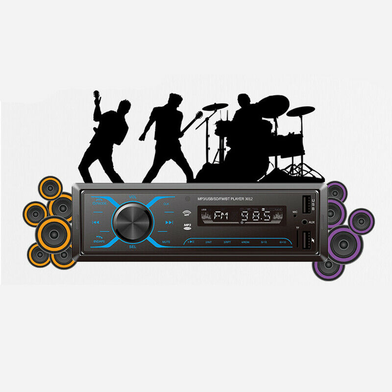 24V Trucks 4-Channel Digital Bluetooth Audio SD/FM/WMA/MP3 Radio Stereo Player