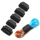 5 Packs Silicone Fixed on the Headstock Instruments for Guitar Players
