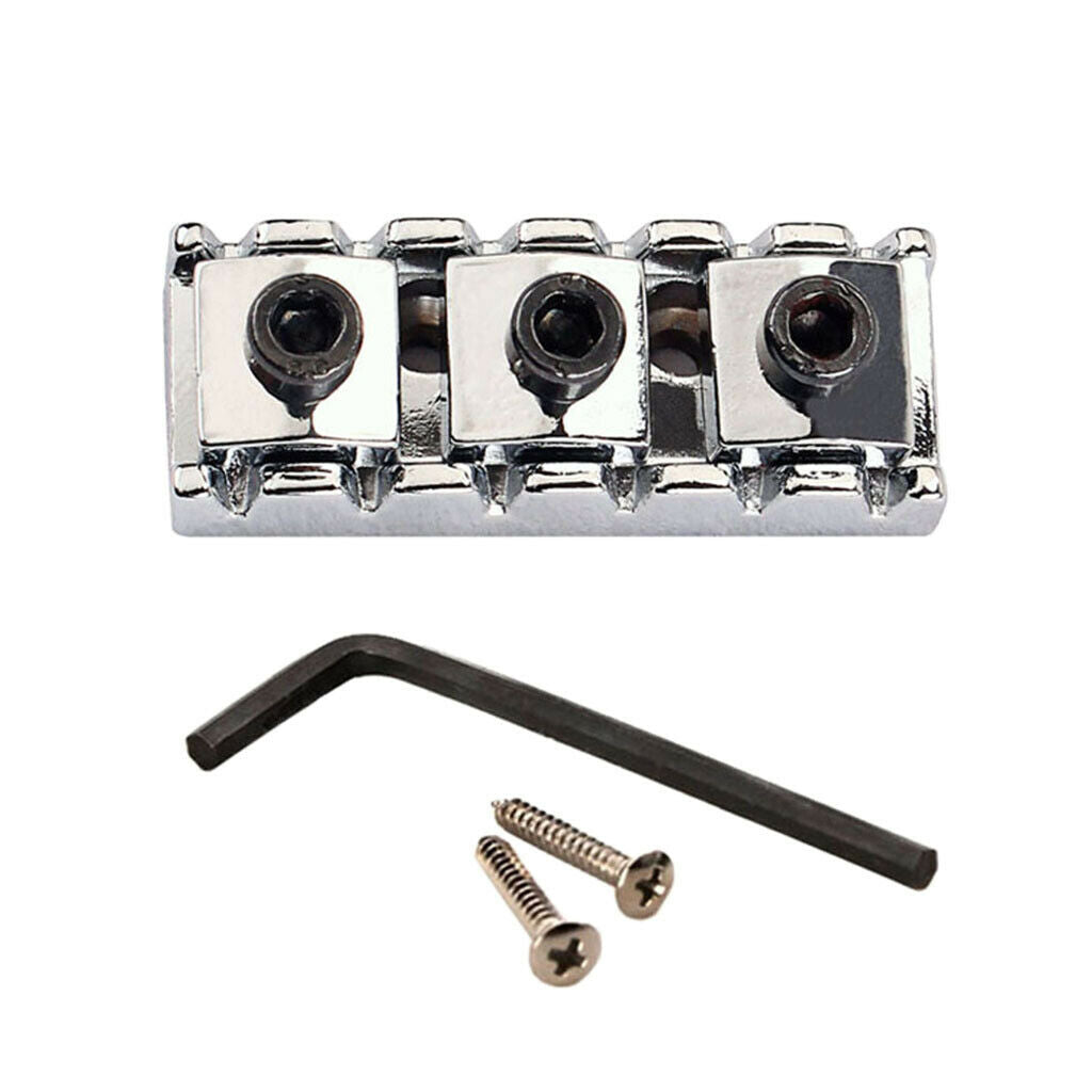 42mm Chrome String Locking Nuts for Tremolo Bridge Electric Guitar Accessory