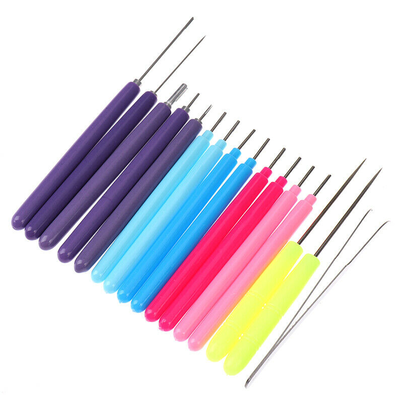 16Pcs Paper DIY Set Quilling Paper Tool Tweezer Needle Pins Slotted Pen ToolBDA