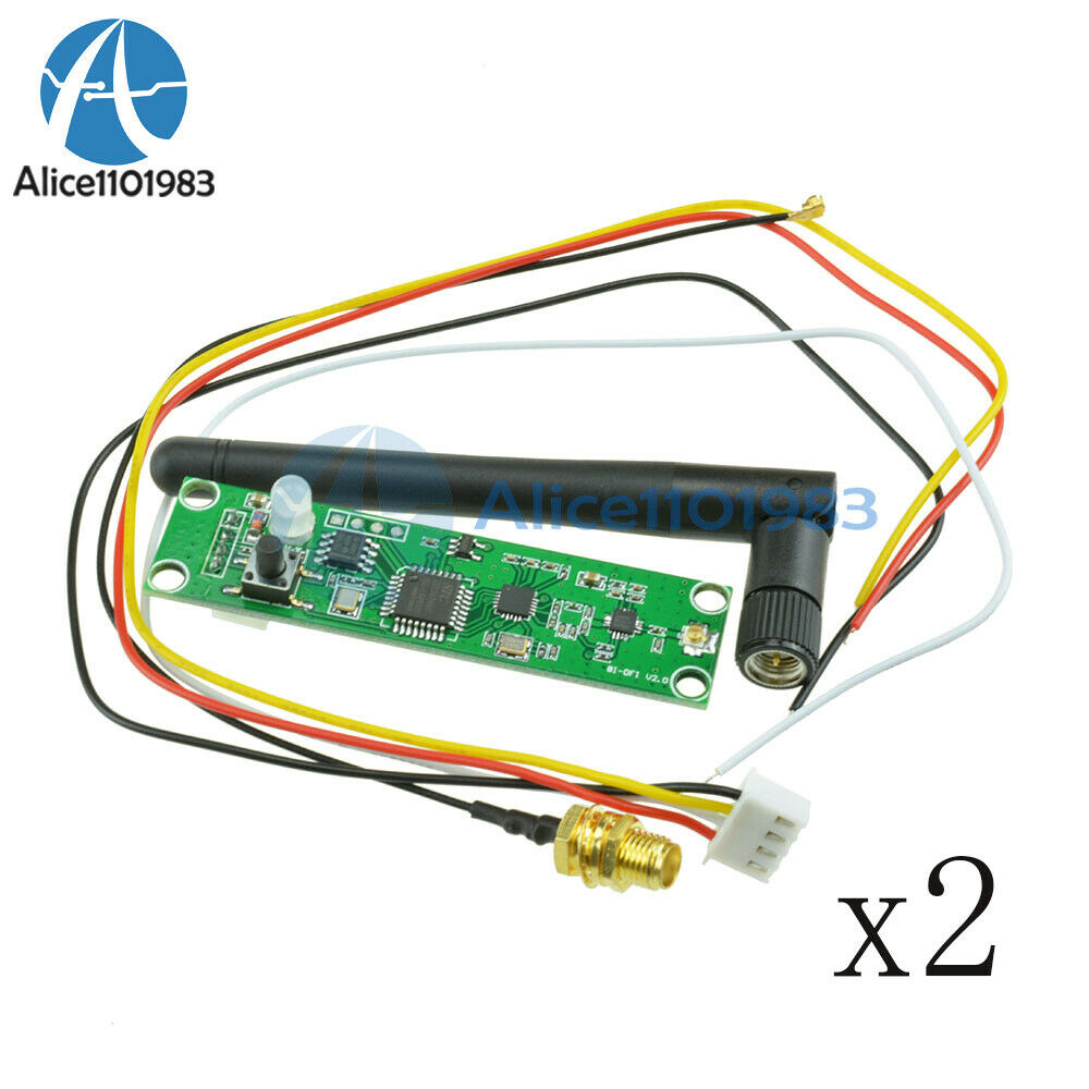 2PCS Wireless DMX512 PCB Modules Board LED Controller Transmitter Receiver