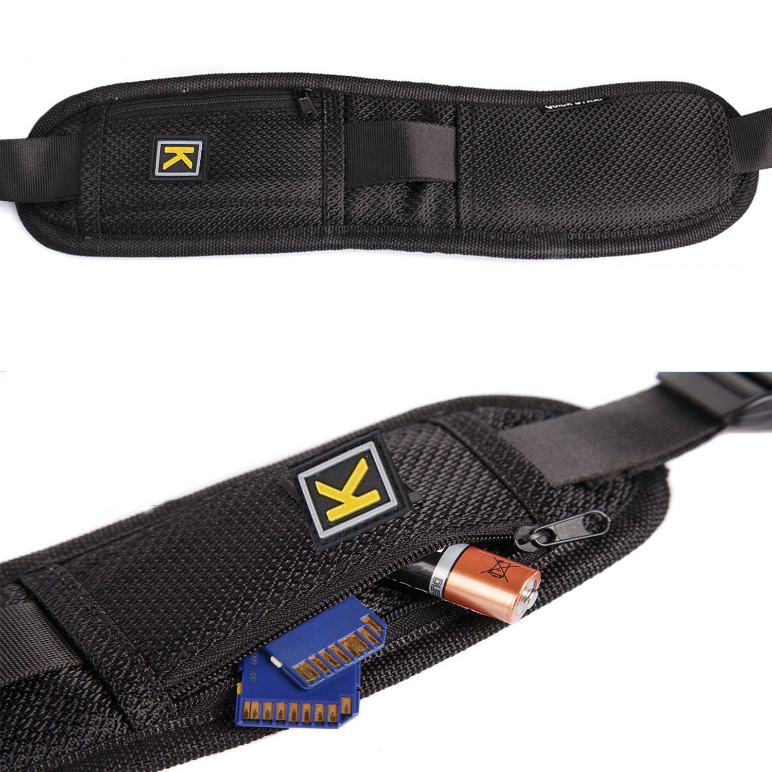 Black Camera Belt Single Neck Shoulder Strap Sling for DSLR Sony Canon Nikon New