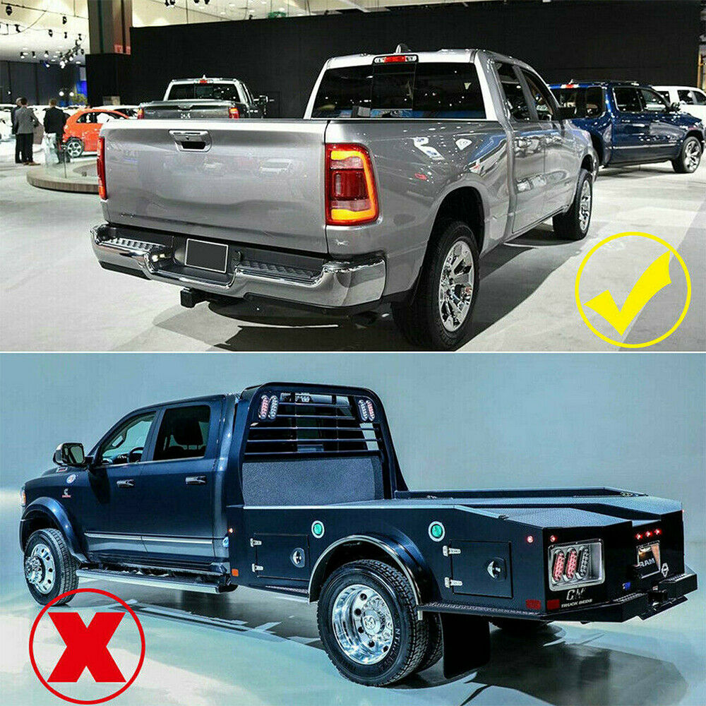 Chrome Car Rear Trunk Door Handle Cover Trim For Dodge Ram 1500 2019 2020 2021